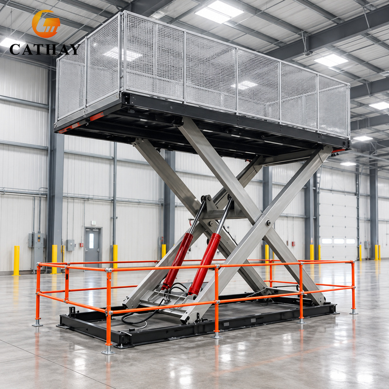 Heavy Equipment Lift - Custom Oversized Hydraulic Lift Table Heavy