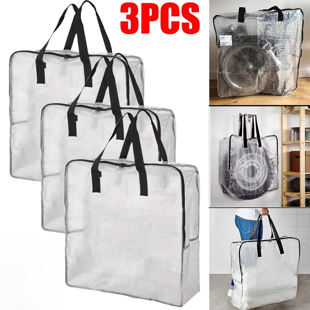Heavy Equipment Washing - 3 PCS Large Storage Bags Waterproof