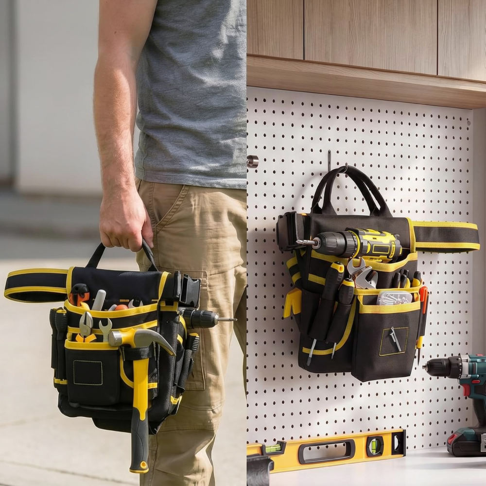 Heavy Duty Tool Belt Pouch Mul - Heavy Equipment Electrician 评论和价格