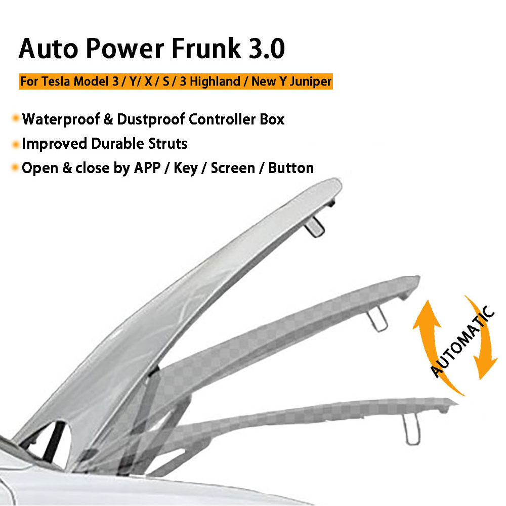 Gen2 Auto Power Frunk for Tesl - Heavy Equipment Lift 评论和价格