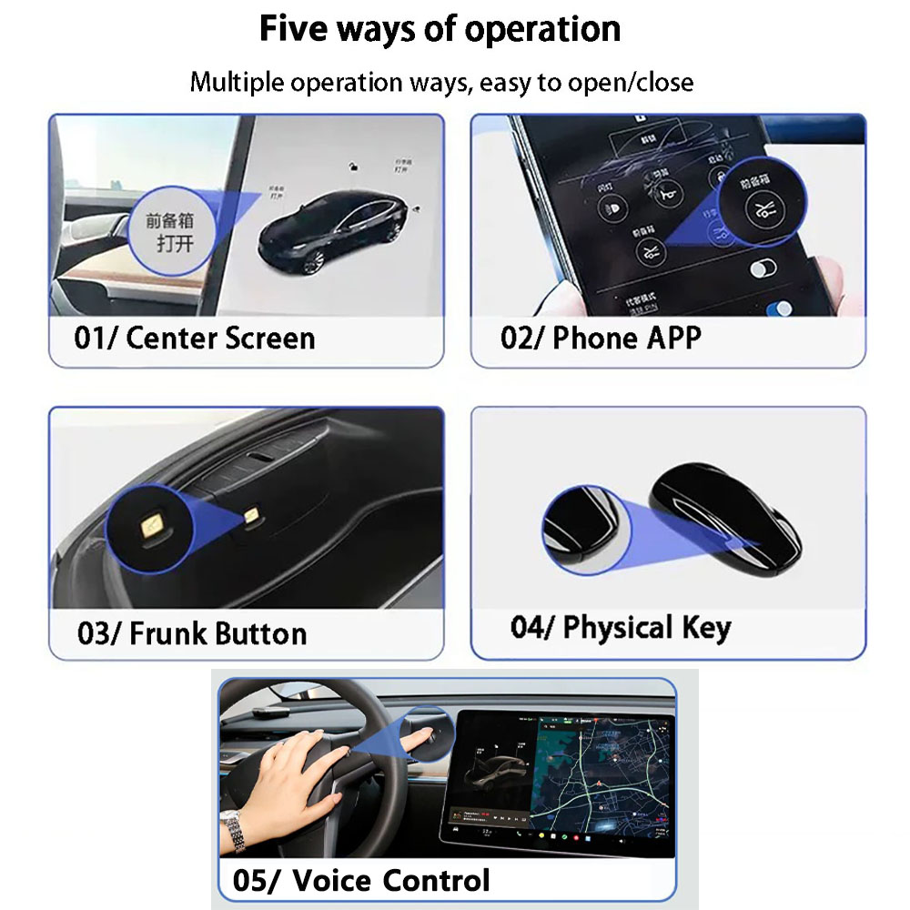 Gen2 Auto Power Frunk for Tesl - Heavy Equipment Lift 评论和价格