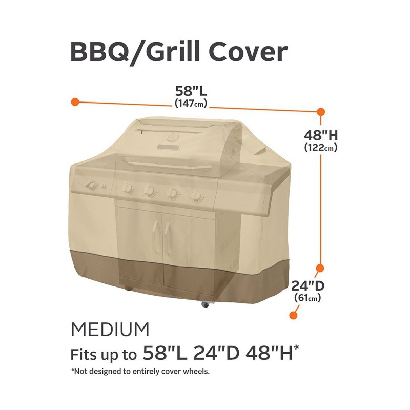 600D Oxford Cloth Barbeque Cov - Heavy Equipment Washing 评论和价格