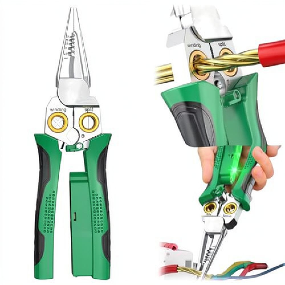 Precision 8 In 1 Wire Stripper - Heavy Equipment Electrician 评论和价格