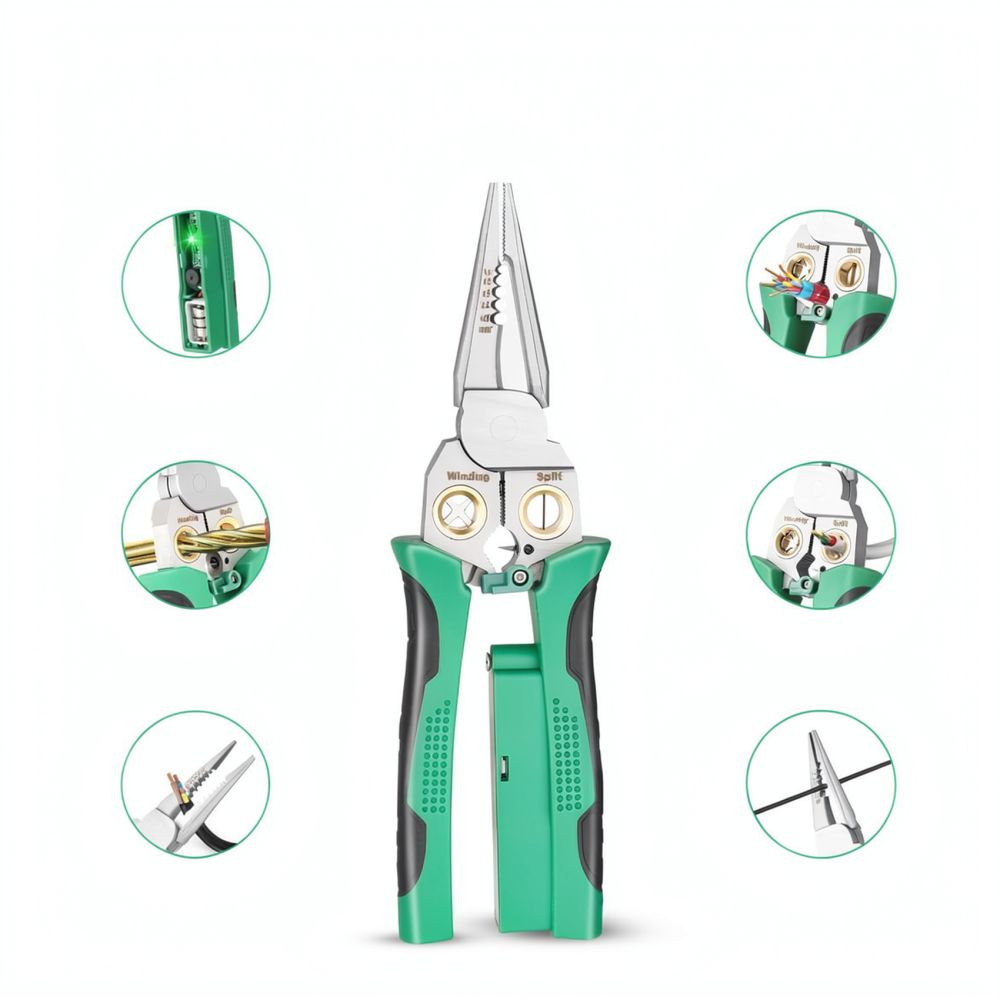 Precision 8 In 1 Wire Stripper - Heavy Equipment Electrician 评论和价格